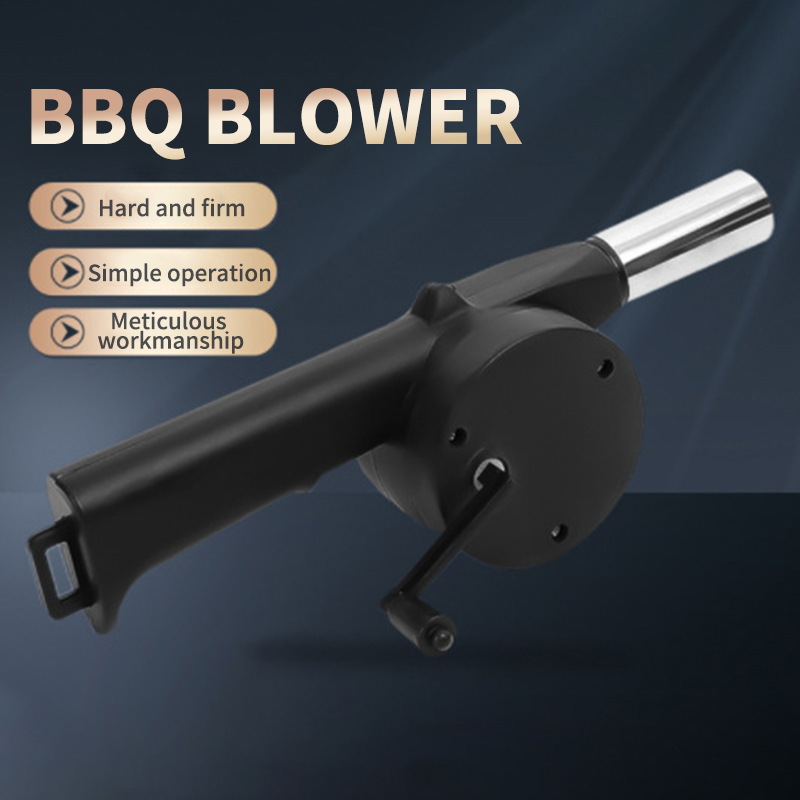 Camping Cooking Meat - BBQ Fan Air Blower Fast Fire