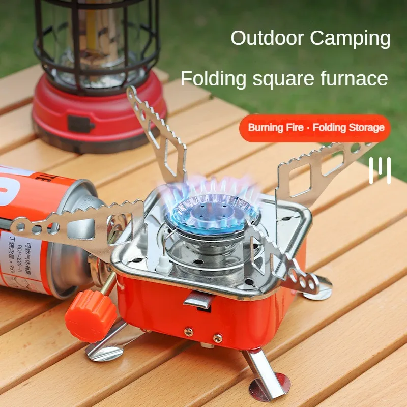Camp Grill Portable Folding - Outdoor Mini Square Portable Folding Gas