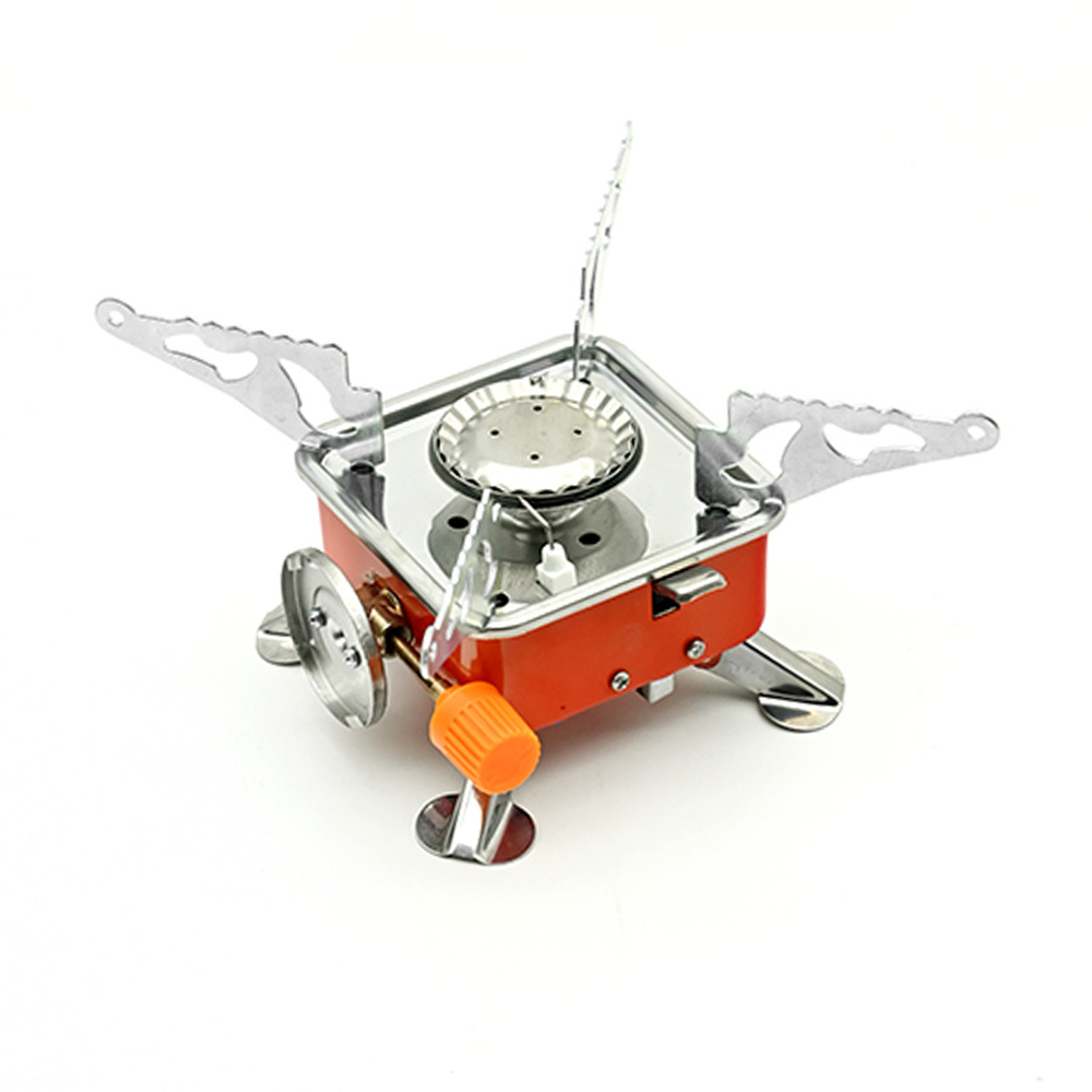 Camping Cooking Backpack - Portable Burner Camping Foldable Windproof Outdoor