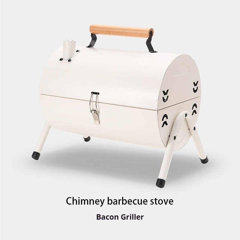 Camp Grill Portable Folding - Portable BBQ Grill Charcoal Barbecue Lightweight