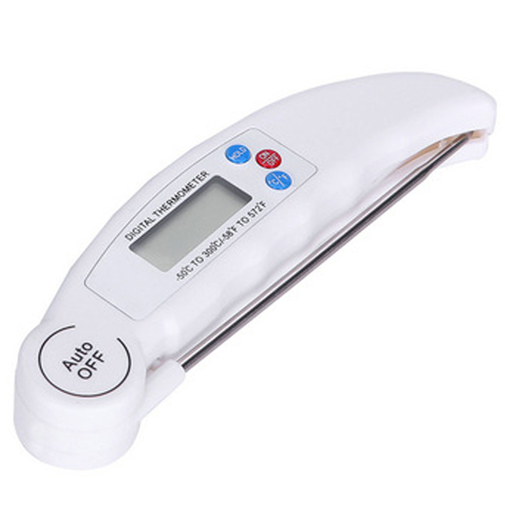 Meat Thermometer Camp - Folding Digital Thermometer Stainless Steel Probe