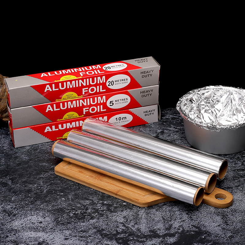 Aluminum Foil Heavy Duty - Heavy‑Duty Aluminum Foil Roll, 5/10/20 Meters