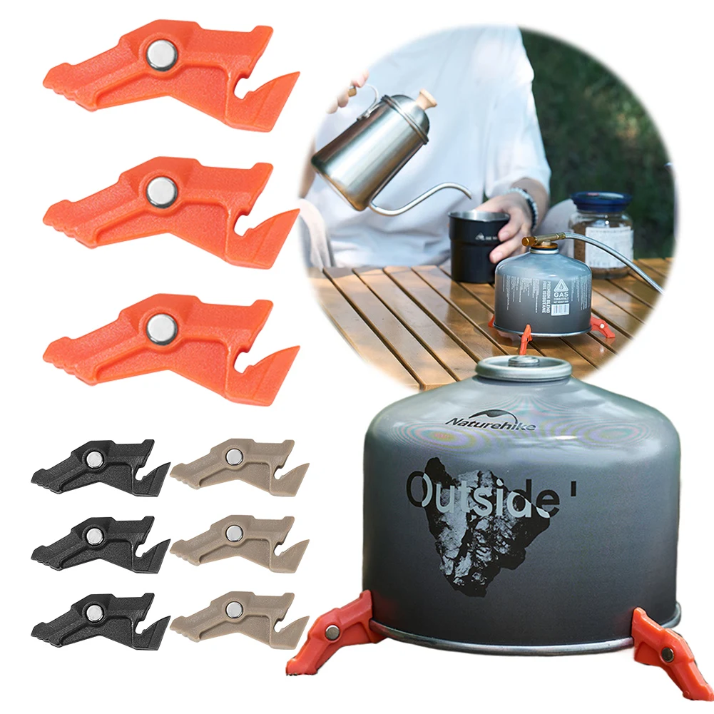 Camping Cooking Backpack - Magnetic Tripod Gas Tank Bracket Multifunctional
