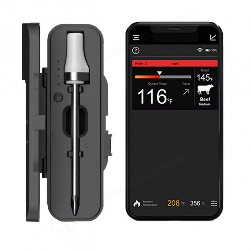 Meat Thermometer Camp - Wireless Bluetooth Smart Meat Probe SUS304