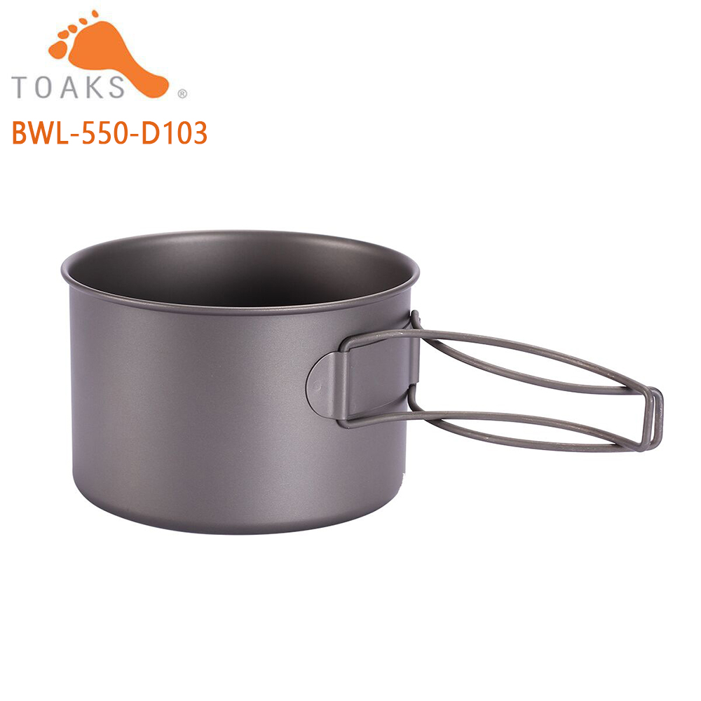 TOAKS BWL-550  Camping Titaniu - Camping Cooking Books ulasan dan harga