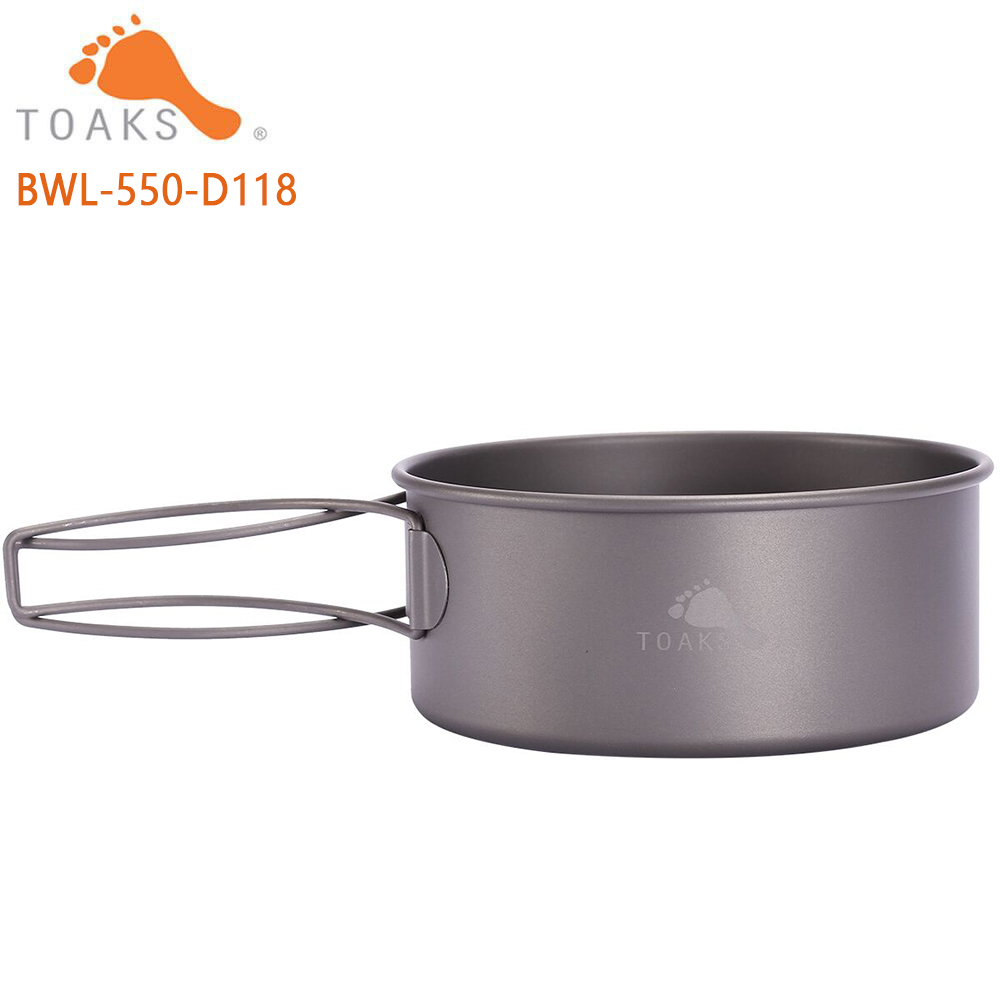 TOAKS BWL-550  Camping Titaniu - Camping Cooking Books ulasan dan harga