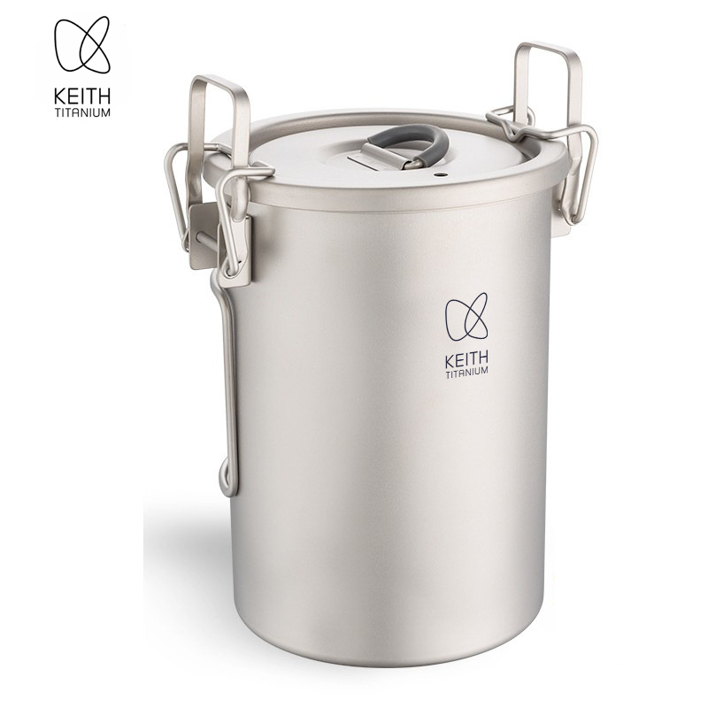 KEITH Pure Titanium Rice Cooke - Camping Cooking Gear ulasan dan harga