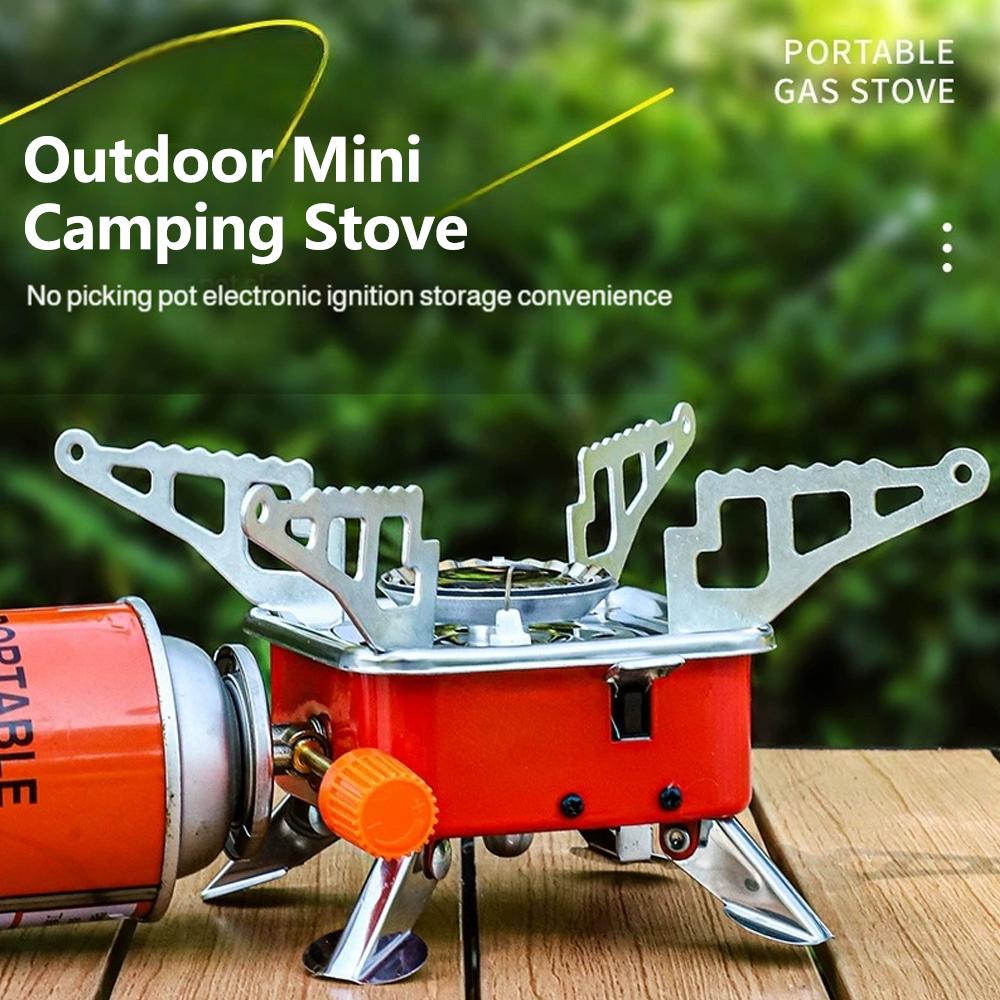 Portable Foldable Windproof Ca - Camping Cooking Backpack ulasan dan harga