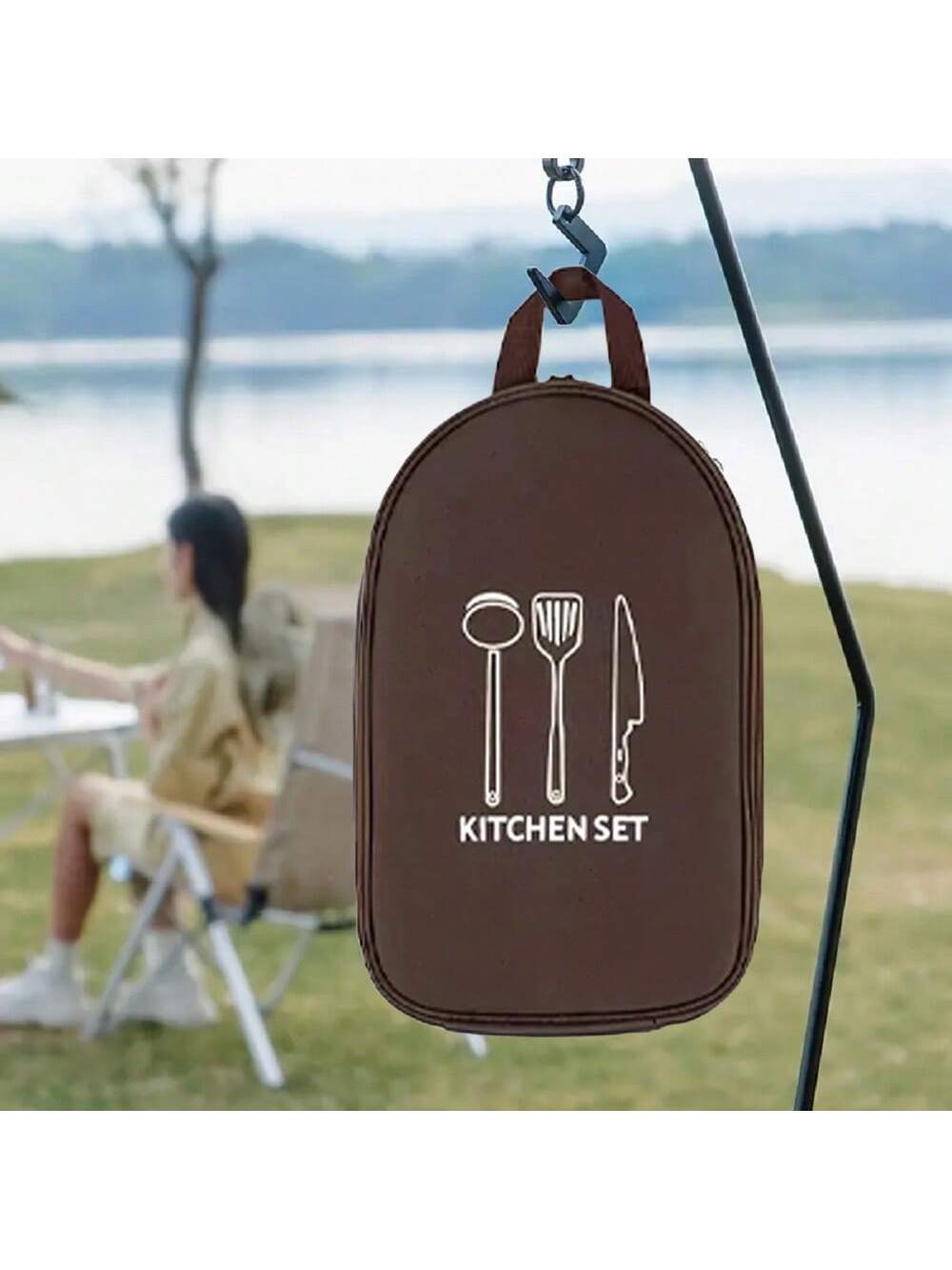 Outdoor Camping Cookware Stora - Camping Cooking Container ulasan dan harga