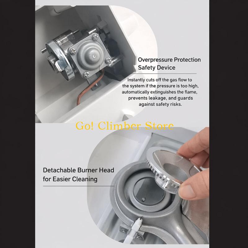 Q84C Single Burners Camp Stove - Camping No Cooking Meals ulasan dan harga