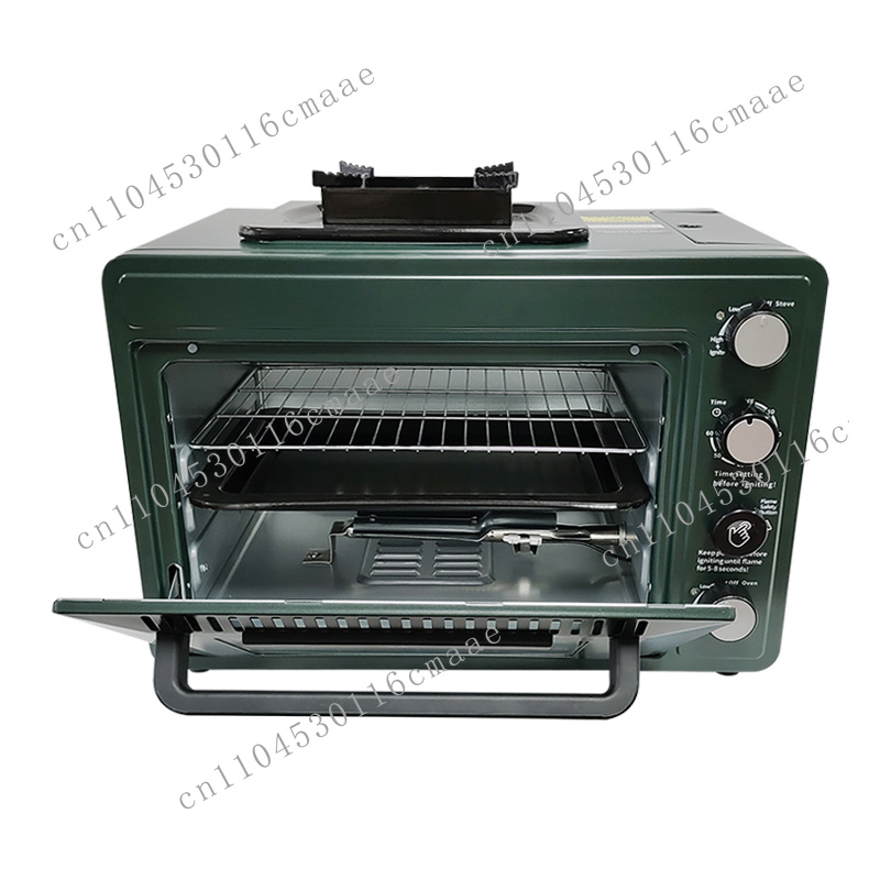 Professional Outdoor BBQ Gas O - Camping Double Cooking Stove ulasan dan harga