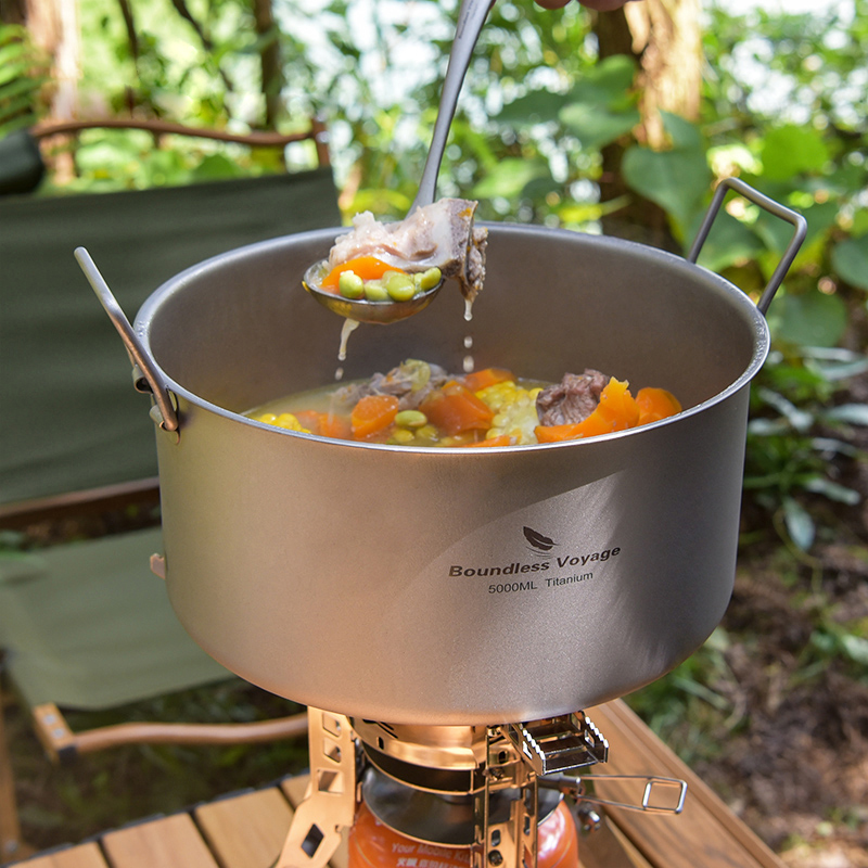 Boundless Voyage Titanium Pot  - Camping Cooking Books ulasan dan harga