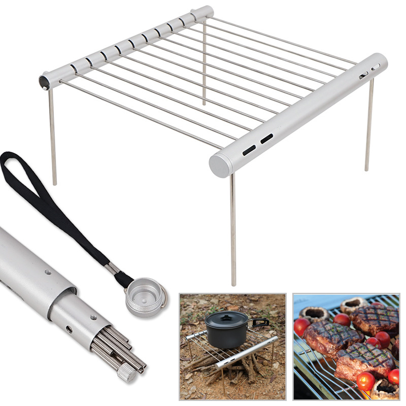 D5 Mini Pocket BBQ Grill Porta - Camp Grill Portable Folding ulasan dan harga