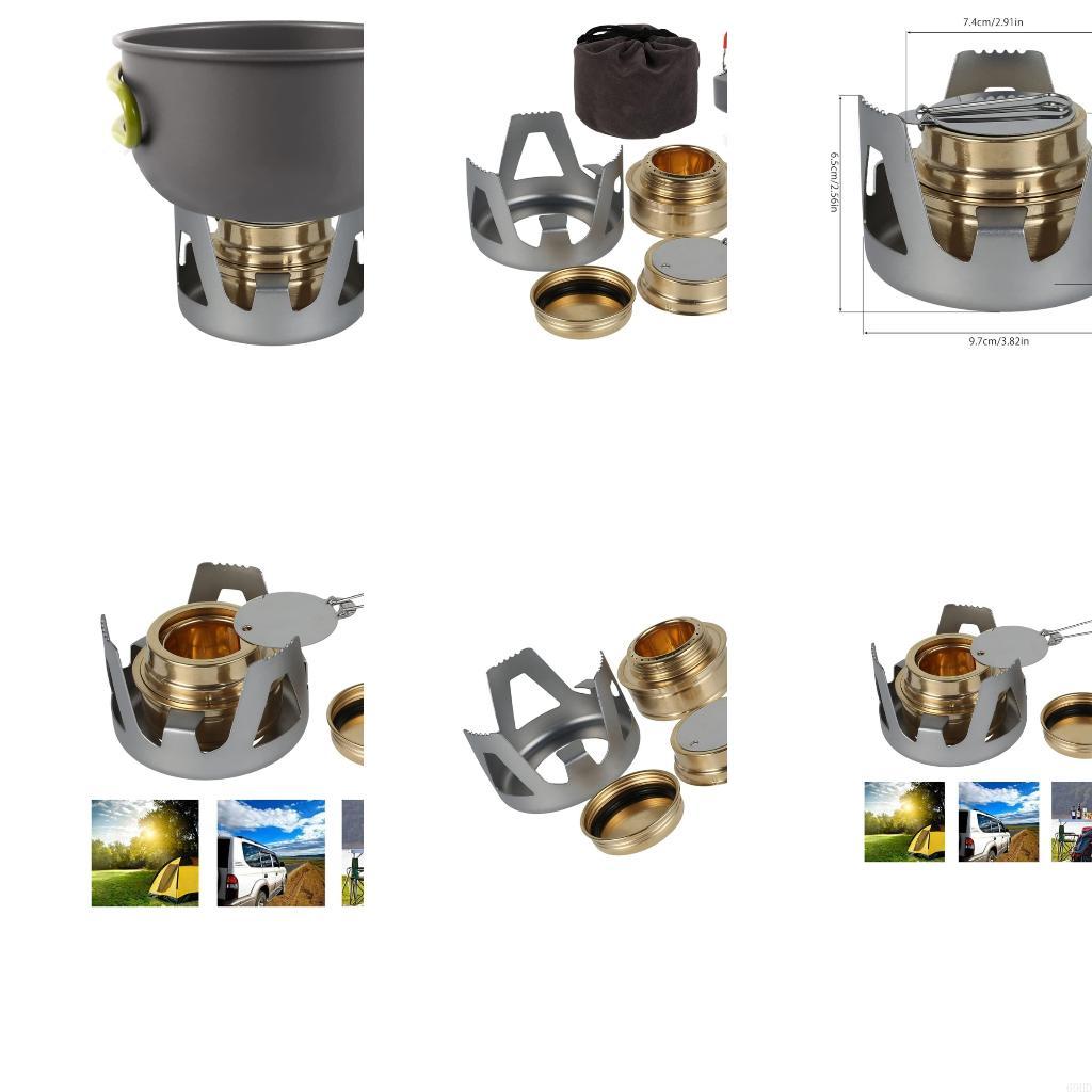 Trail Meal Stove Set for Camp  - Camping No Cooking Meals ulasan dan harga