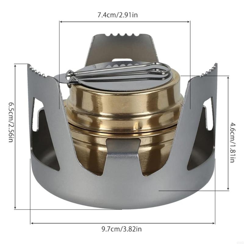 Trail Meal Stove Set for Camp  - Camping No Cooking Meals ulasan dan harga