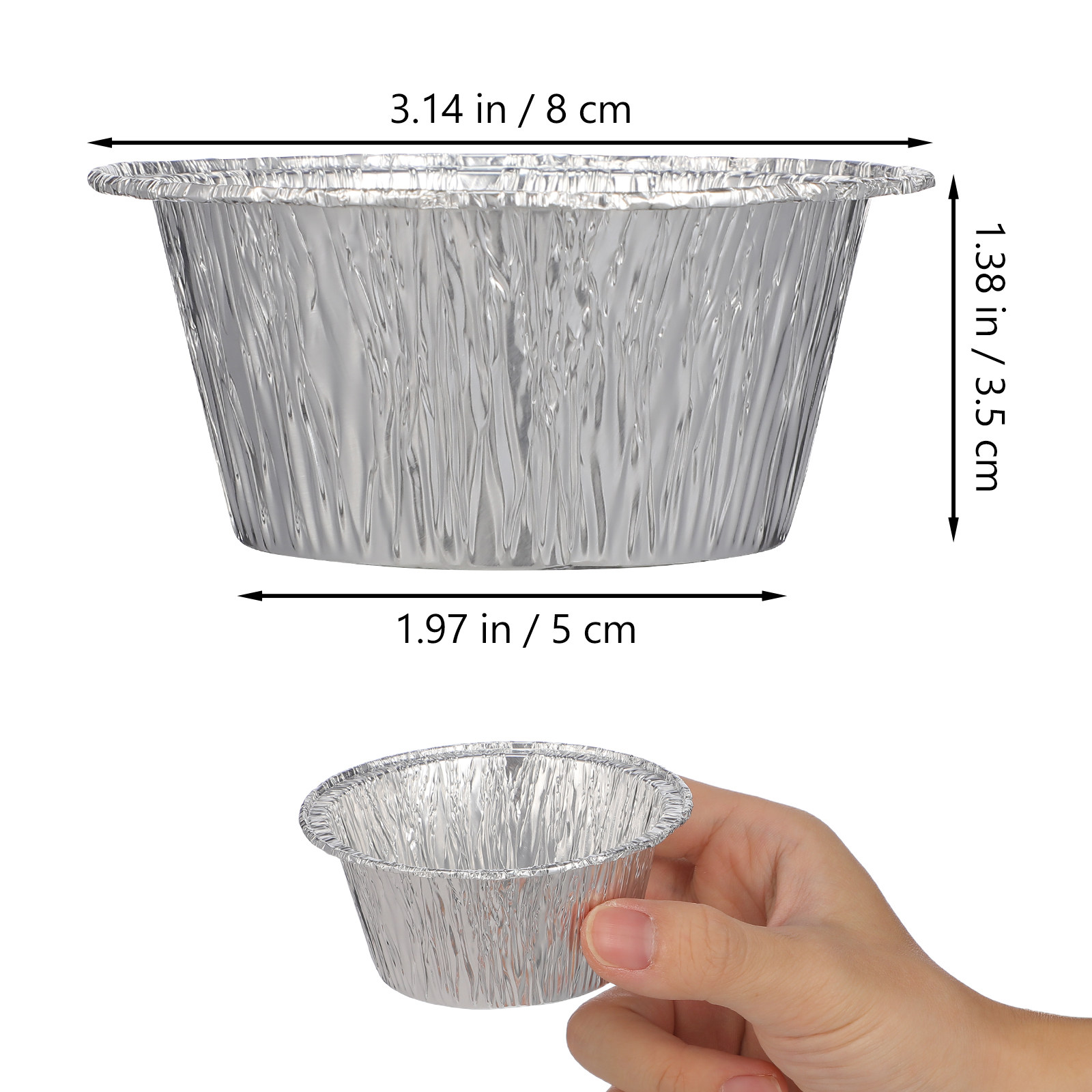 100Pcs Heavy Duty Aluminum Foi - Aluminum Foil Heavy Duty ulasan dan harga