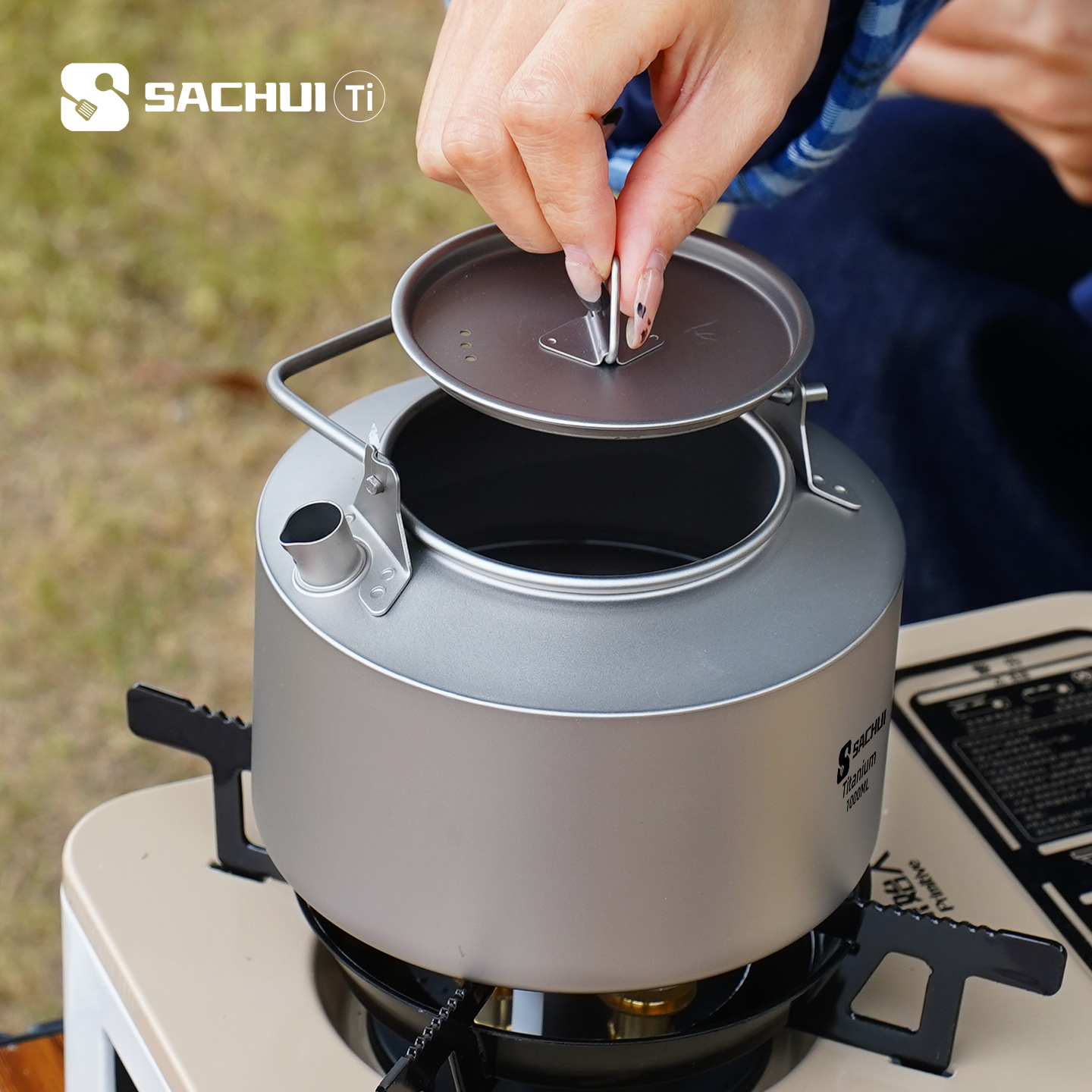 1000ML Pure Titanium Kettle Ou - Camping Cooking Books ulasan dan harga