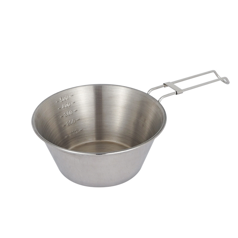 1pc Outdoor Folding Bowl Stain - Camping No Cooking Meals ulasan dan harga