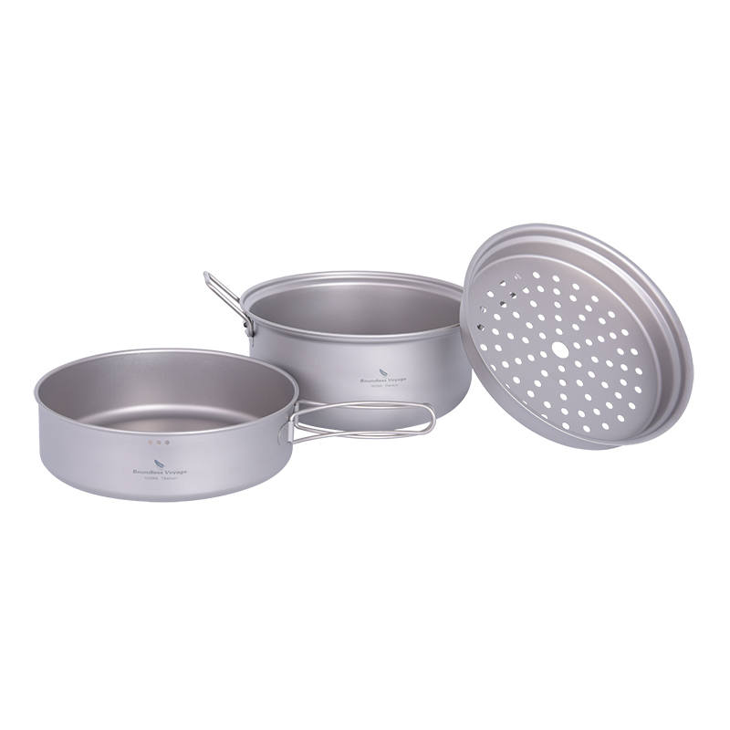 Boundless Voyage Titanium Stea - Camping Cooking Kits ulasan dan harga