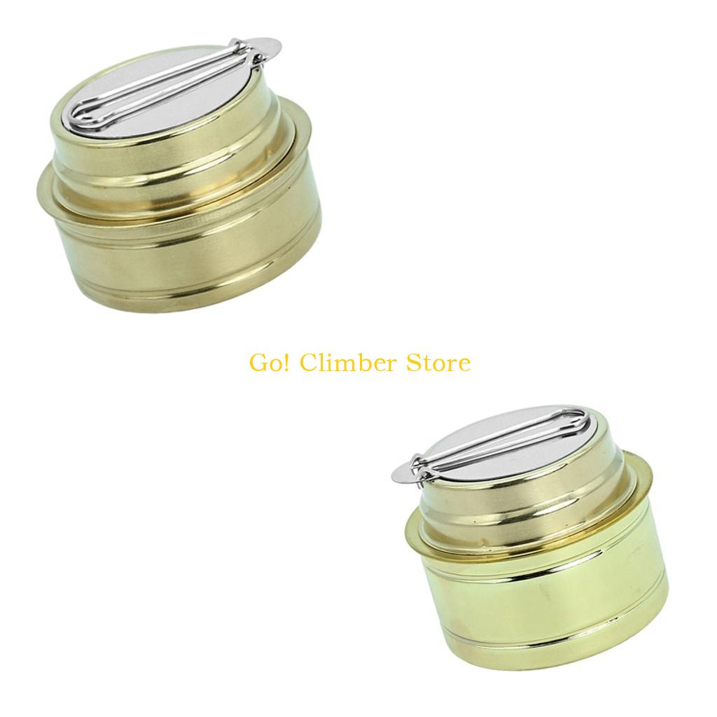 Q84C Brasses Alcohols Stove fo - Camping No Cooking Meals ulasan dan harga