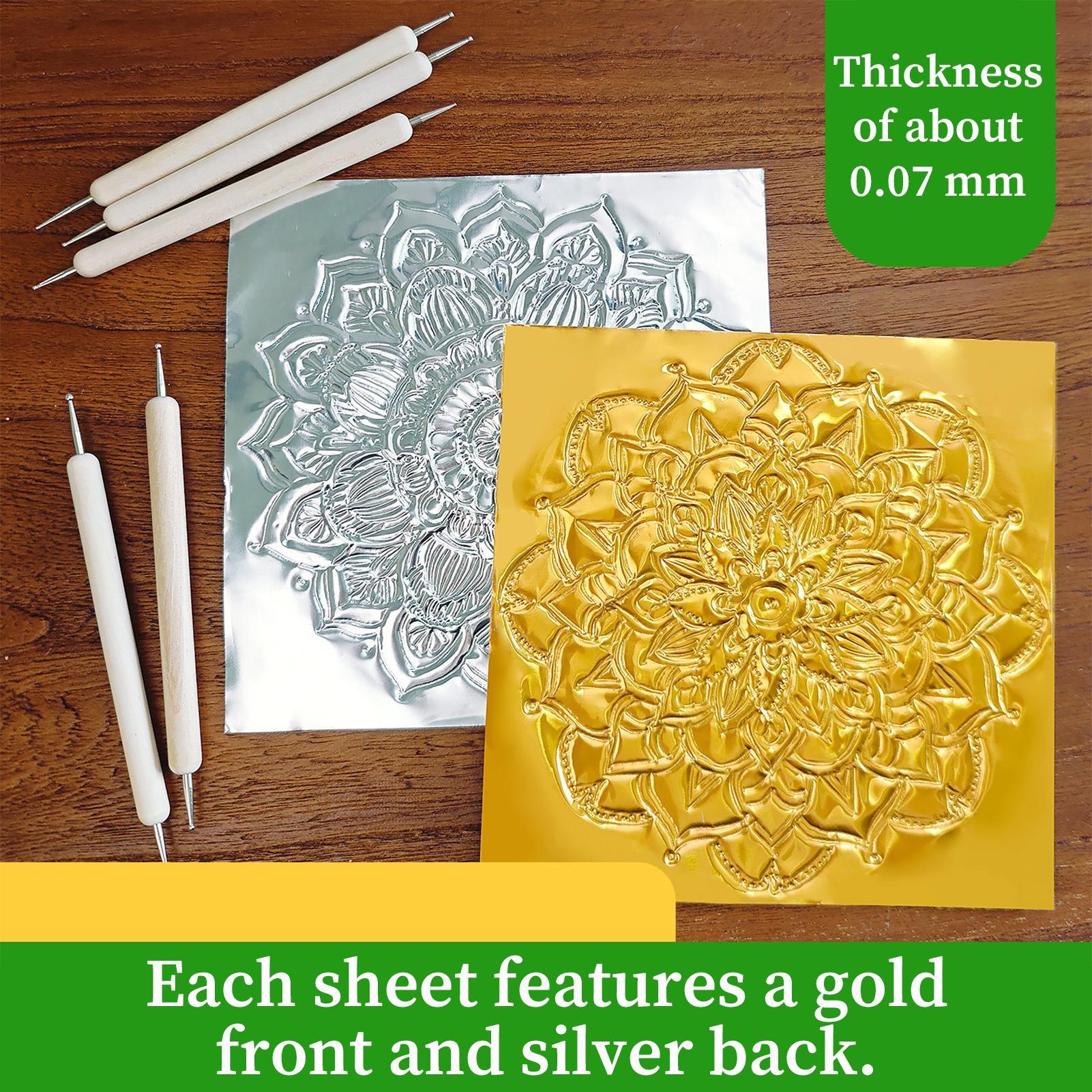20-Pieces Golden Aluminum Foil - Aluminum Foil Heavy Duty ulasan dan harga