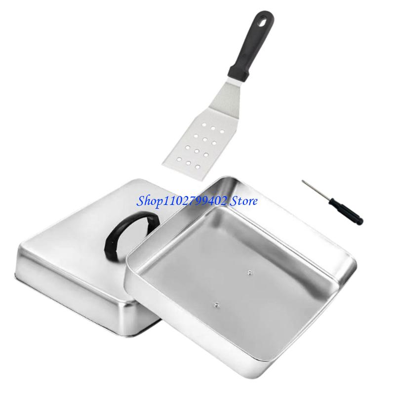 547F Square Cooking Cover for  - Camping Cooking Flat Top ulasan dan harga