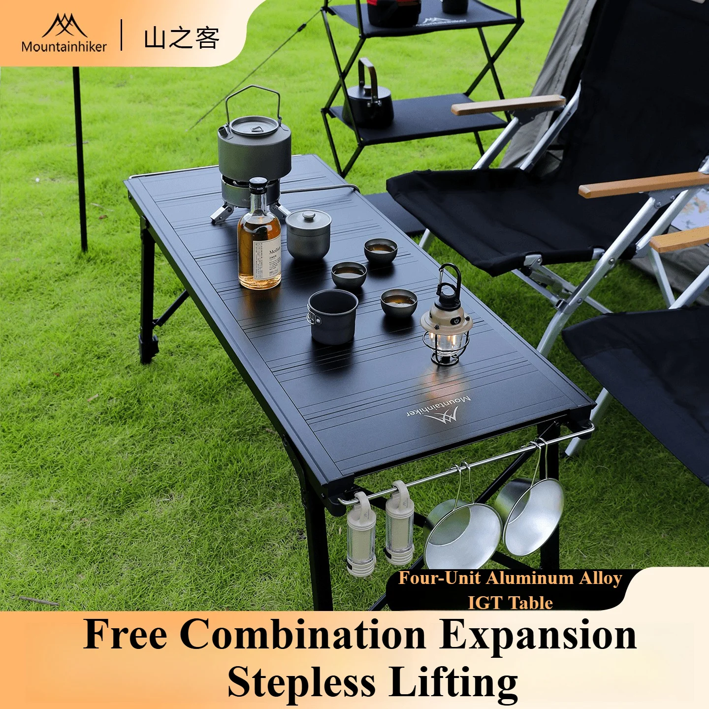 Mountainhiker Camping Folding  - Camping Cooking Meat ulasan dan harga