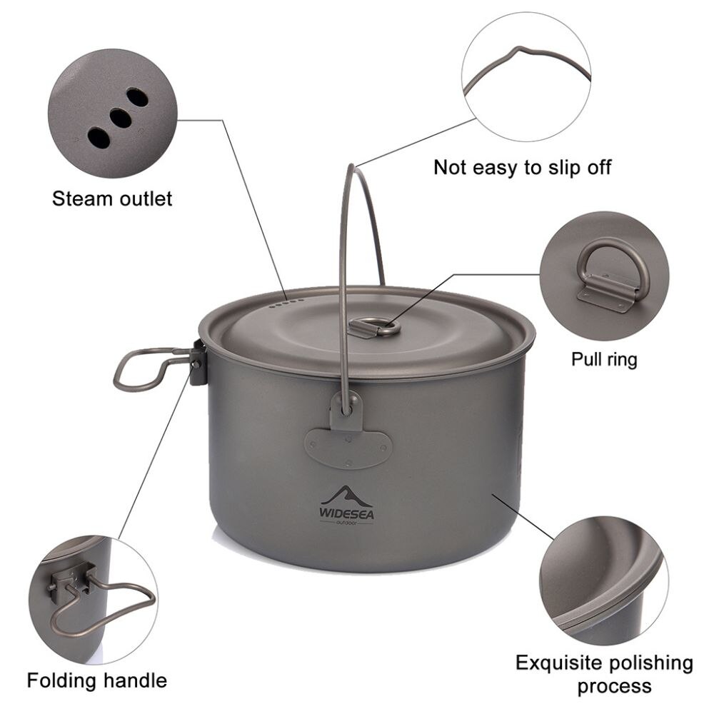 Widesea Camping Tableware Tita - Camping Cooking Kits ulasan dan harga