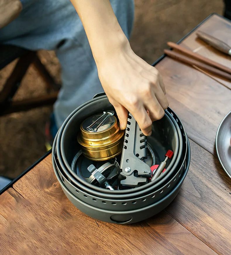 Camping Gas Stove Alcohol Stov - Camping Cooking Roll ulasan dan harga