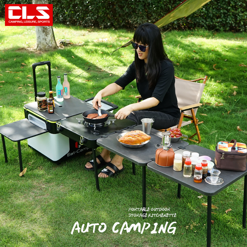 Portable Mobile Camping Kitche - Camp Grill Portable Folding ulasan dan harga