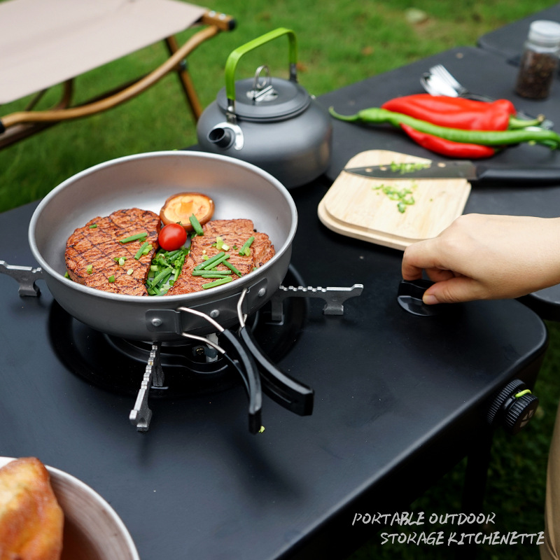 Portable Mobile Camping Kitche - Camp Grill Portable Folding ulasan dan harga