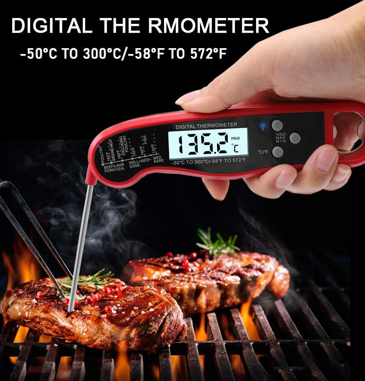 Camping Thermometer Waterproof - Meat Thermometer Camp ulasan dan harga