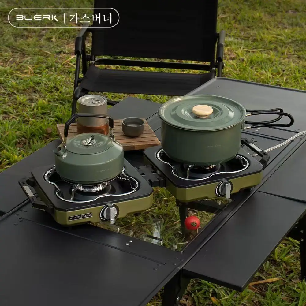 BUERK Camping Stove Double Bur - Camping Double Cooking Stove ulasan dan harga