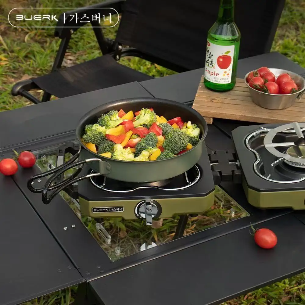 BUERK Camping Stove Double Bur - Camping Double Cooking Stove ulasan dan harga