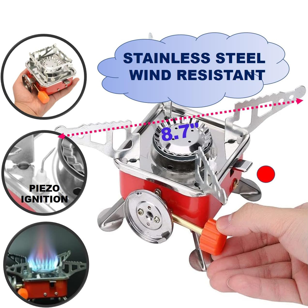Portable Burner Camping Foldab - Camping Cooking Backpack ulasan dan harga