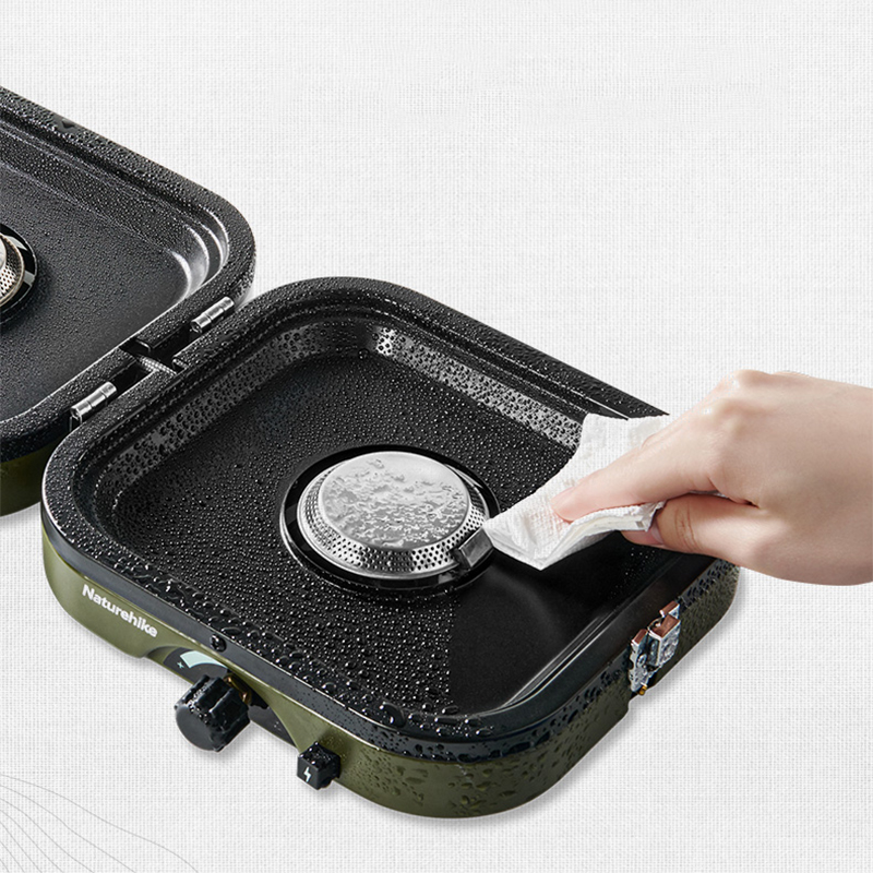 Folding Double Fire Gas Stove  - Camping Double Cooking Stove ulasan dan harga
