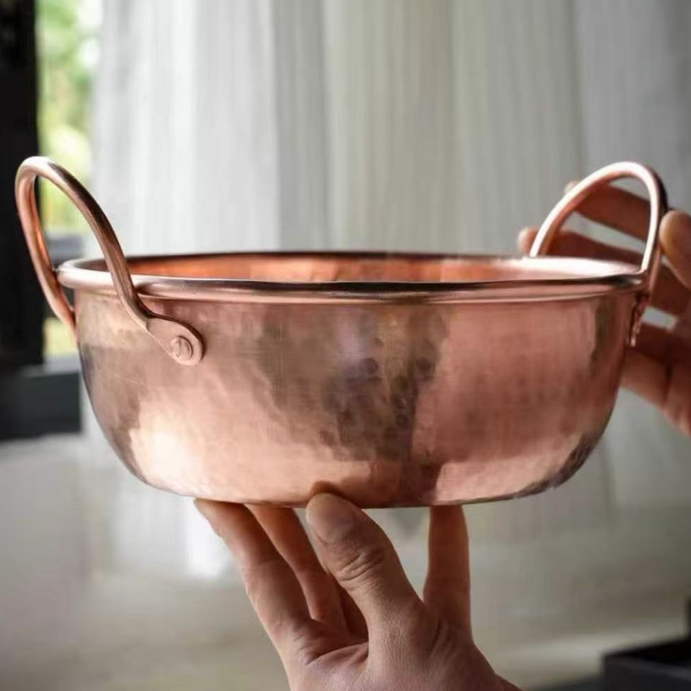 Vintage Copper Pot,Camping Foo - Vintage Camping Cooking Set ulasan dan harga