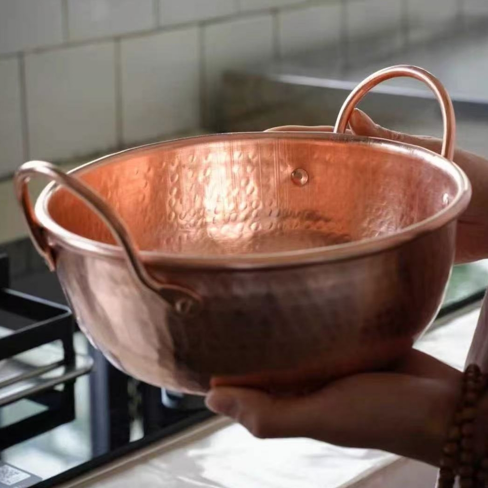 Vintage Copper Pot,Camping Foo - Vintage Camping Cooking Set ulasan dan harga