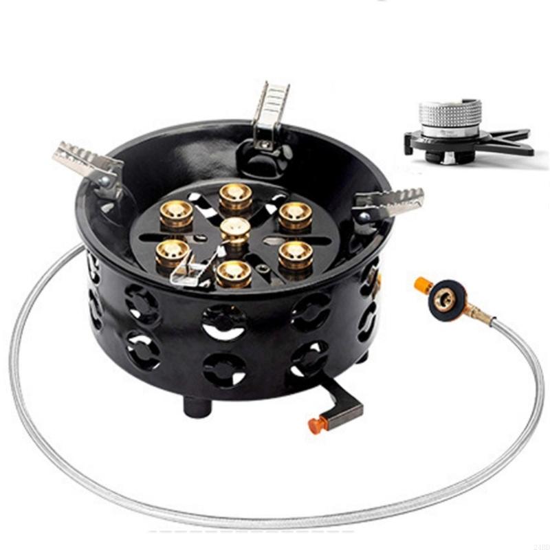 Outdoor Gas Stove for Camp Coo - Camping No Cooking Meals ulasan dan harga