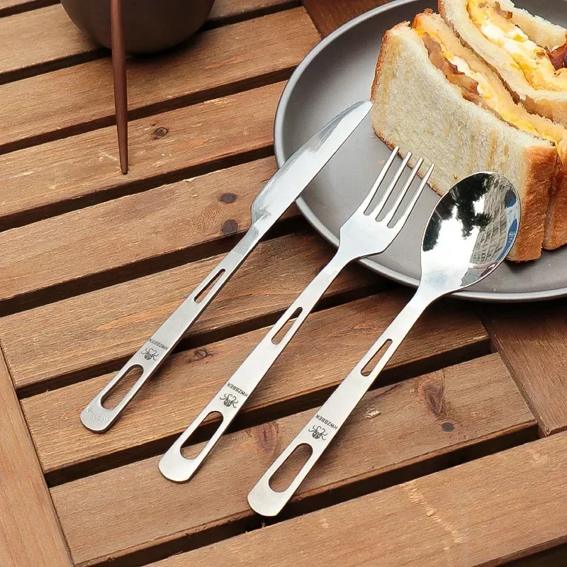 HWZBBEN Titanium Fork Spoon Kn - Camping Cooking Kits ulasan dan harga