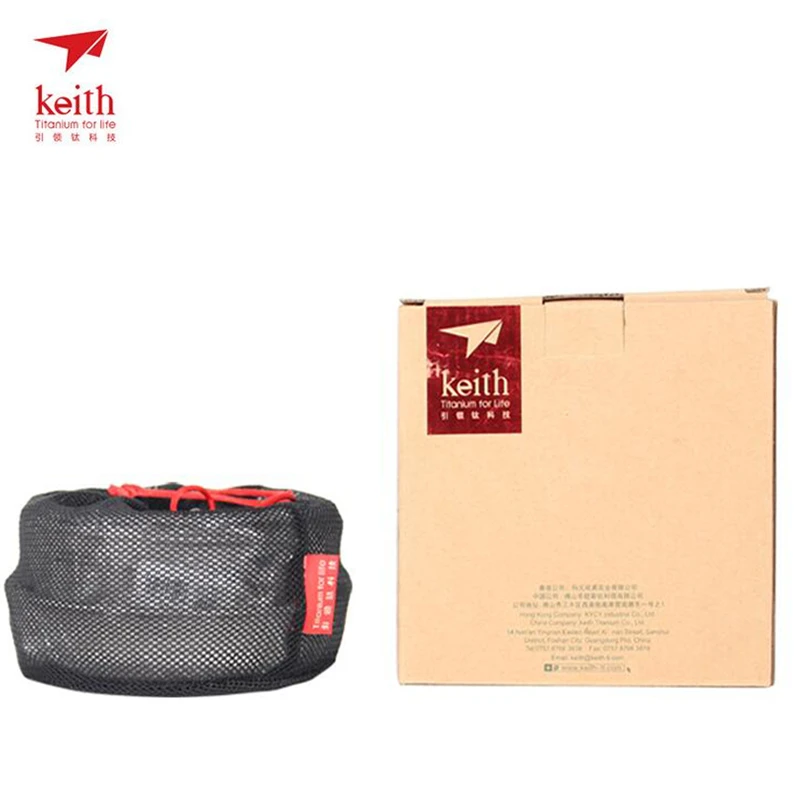 Keith 3PCS Titanium Cookware P - Camping Cooking Meat ulasan dan harga