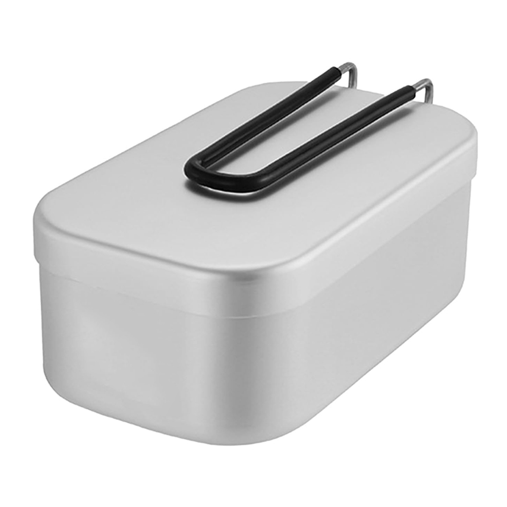 800ML Aluminum Lunch Boxes Out - Camping Cooking Container ulasan dan harga