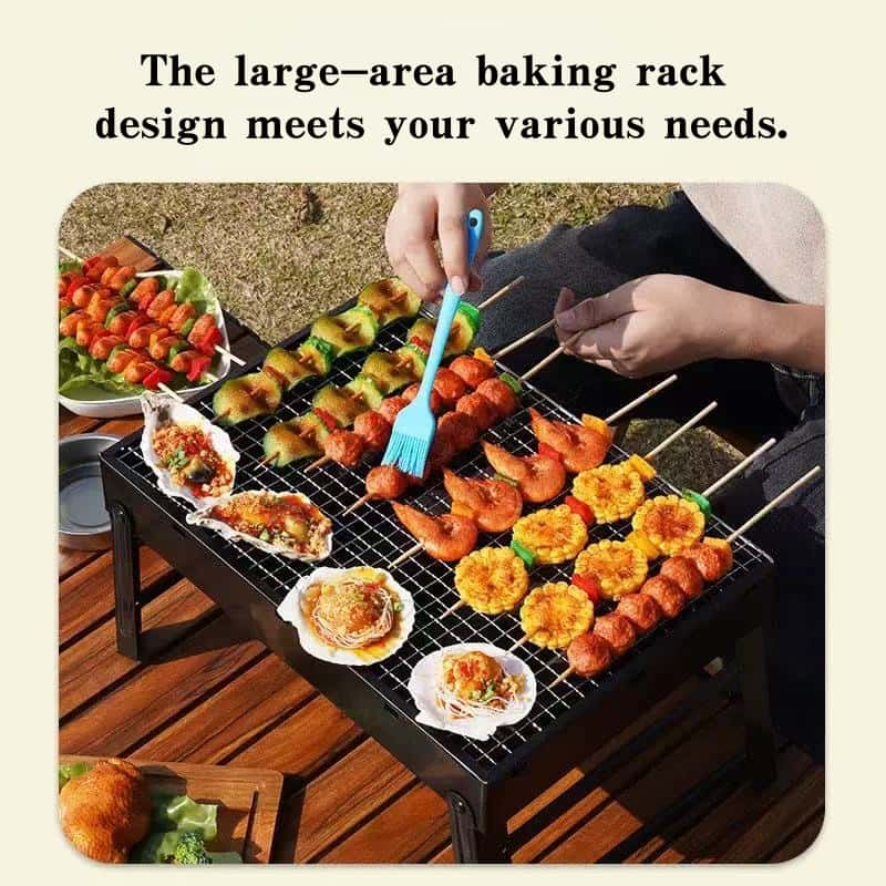Outdoor folding portable barbe - Camp Grill Portable Folding ulasan dan harga
