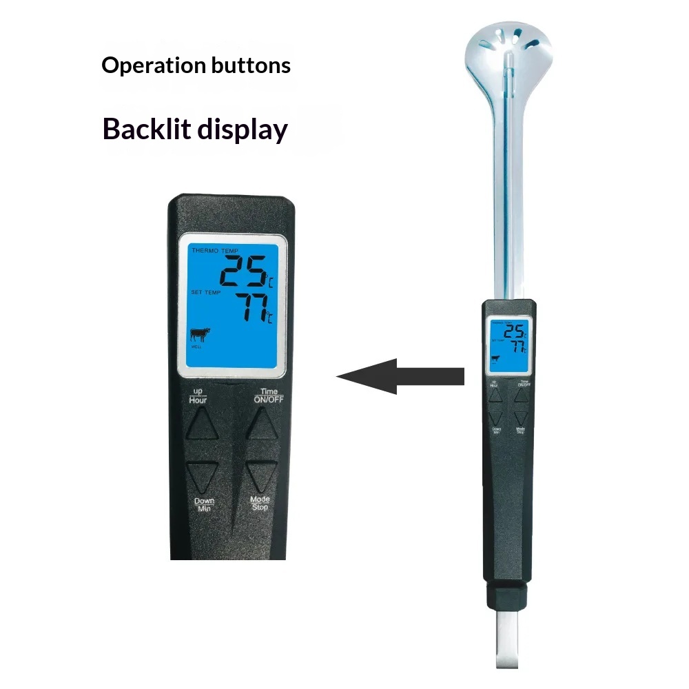 For Grilling Camping and Oven  - Meat Thermometer Camp ulasan dan harga