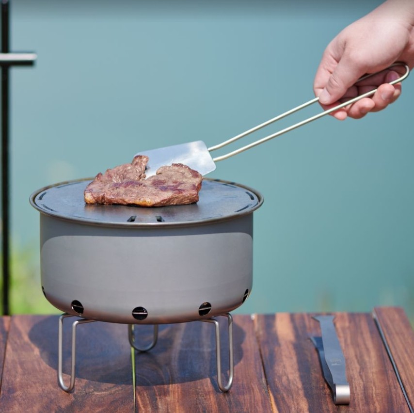 Outdoor Titanium Portable Flat - Camping Cooking Flat Top ulasan dan harga