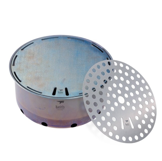 Outdoor Titanium Portable Flat - Camping Cooking Flat Top ulasan dan harga