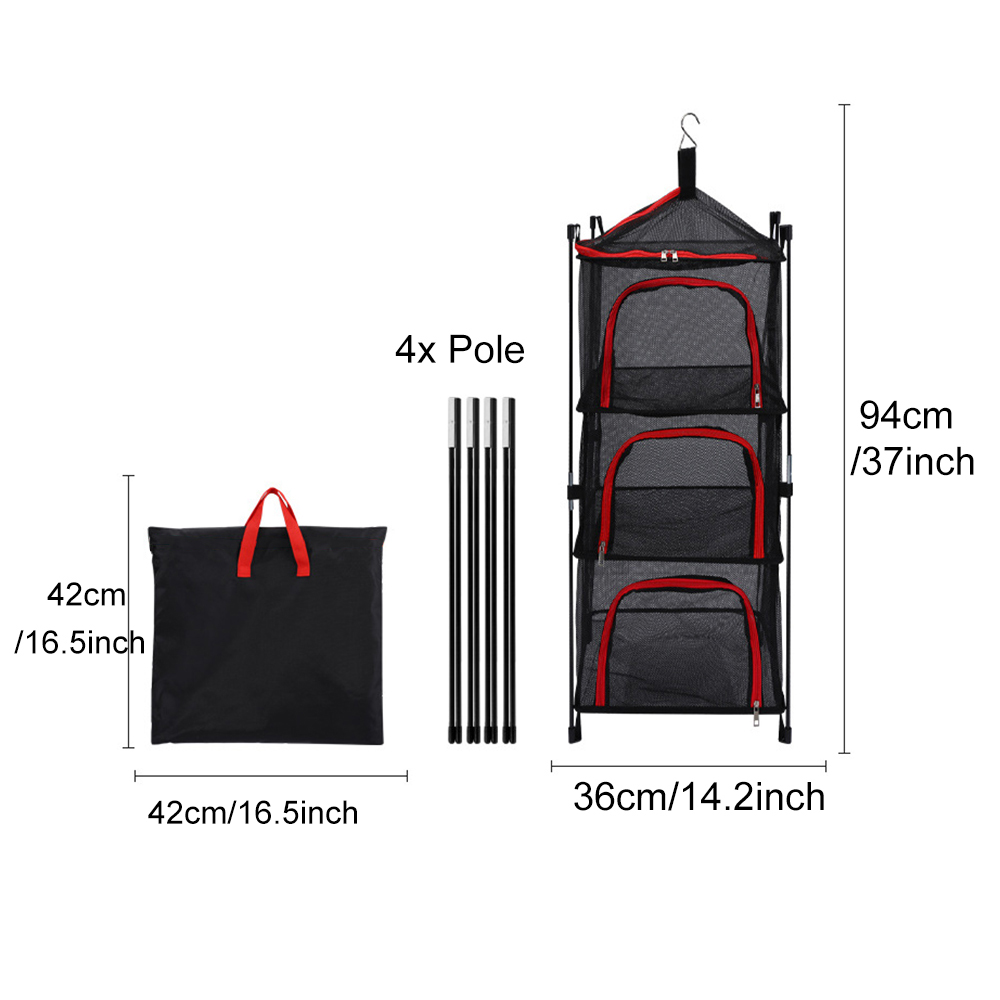 Camping Storage Drying Net 3 L - Camping Cooking Books ulasan dan harga