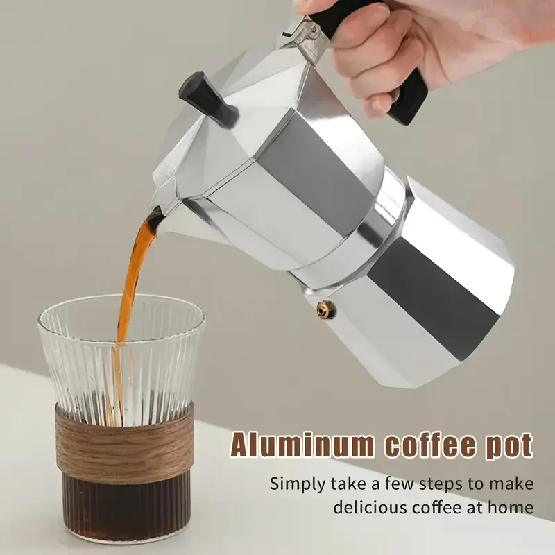 Classic Aluminum Moka Pot 50-3 - Camping Cooking Gear ulasan dan harga