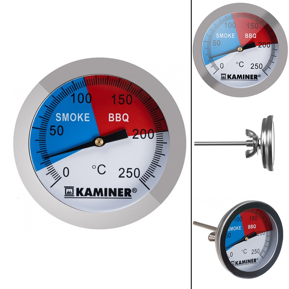 Stainless Steel BBQ Grill Ther - Meat Thermometer Camp ulasan dan harga