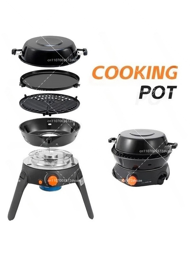 Outdoor Multi Function Gas Sto - Camping Cooking Gear ulasan dan harga